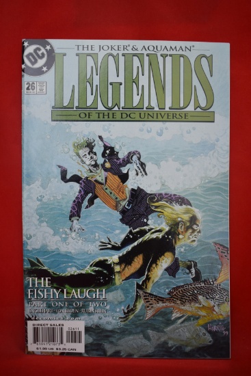 LEGENDS OF THE DC UNIVERSE #26 | THE FISHY LAUGH! | TONY HARRIS COVER ART