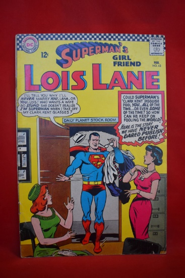 LOIS LANE #63 | THE SUPERMAN KILLERS UNDERGROUND LEAGUE | SCHAFFENBERGER - 1966