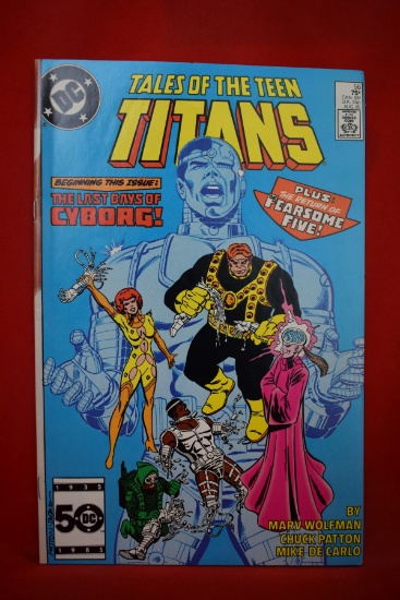 TALES OF THE TEEN TITANS #56 | 1ST CAMEO APPEARANCE OF JINX