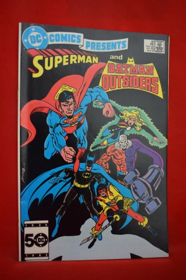 DC COMICS PRESENTS #83 | SUPERMAN & BATMAN - SHADOW OF THE OUTSIDER - JIM APARO