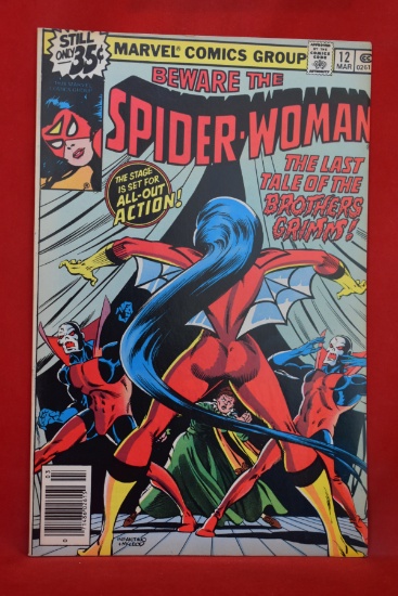 SPIDER-WOMAN #12 | THE LAST TALE OF THE BROTHERS GRIMM! | INFANTINO - 1978