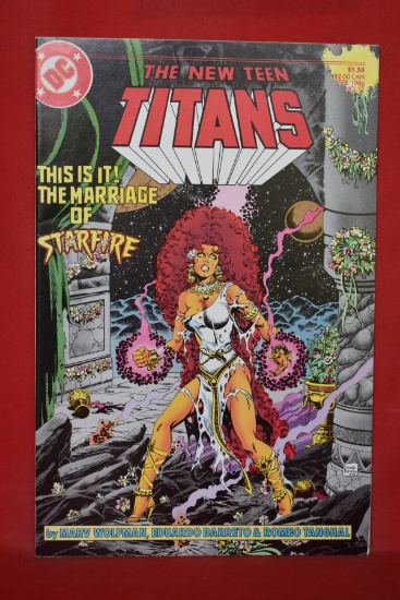 NEW TEEN TITANS #17 | THE MARRIAGE OF STARFIRE! | WOLFMAN & BARRETO