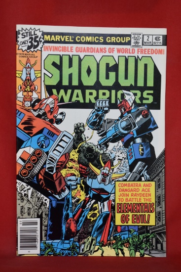 SHOGUN WARRIORS #2 | 2ND TEAM APP OF SHOGUN WARRIORS | HERB TRIMPE - 1979