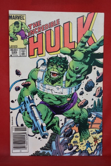 HULK #289 | ABOMINATION AND THUNDERBOLT ROSS | AL MILGROM - NEWSSTAND