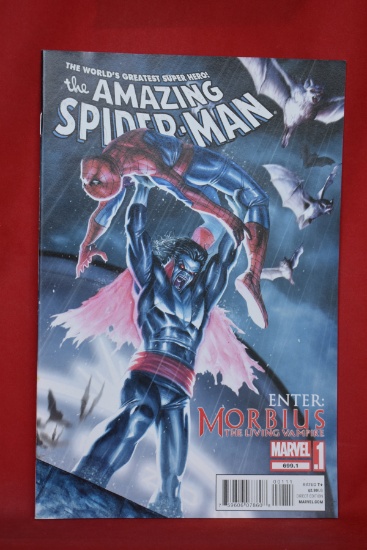 AMAZING SPIDERMAN #699.1 | ORIGIN OF MORBUIS - LOW PRINT ISSUE!