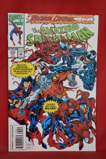 AMAZING SPIDERMAN #379 | VENOM & CARNAGE - THE GATHERING STORM! | MARK BAGLEY!
