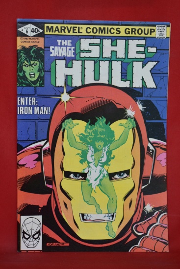 SAVAGE SHE-HULK #6 | CLASSIC COVER ART BY BOB LAYTON!