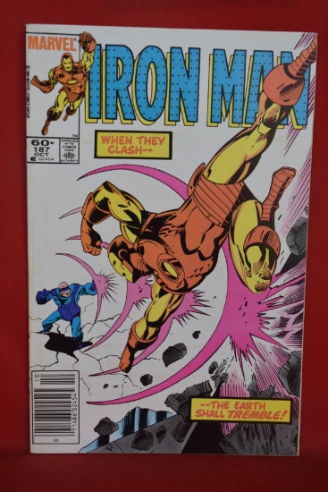 IRON MAN #187 | THE VENGEANCE OF VIBRO! | LUKE MDCONNELL - NEWSSTAND