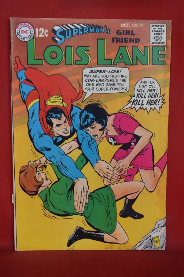LOIS LANE #87 | FEUD OF THE SUPER-FEMS! | CLASSIC NEAL ADAMS | *BOTTOM STAPLE DETACHED*