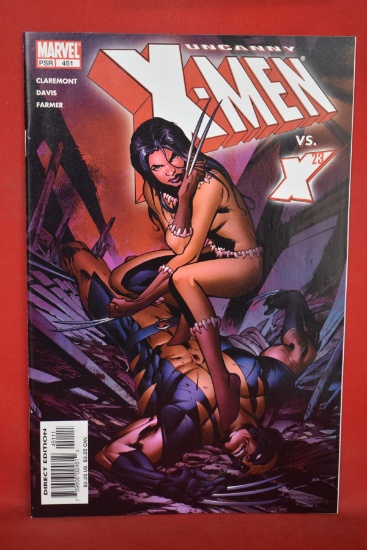 UNCANNY X-MEN #451 | 1ST BATTLE OF X-23 VS THE X-MEN!
