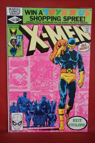 UNCANNY X-MEN #138 | CYCLOPS LEAVES THE X-MEN! | CLASSIC JOHN BYRNE COVER ART