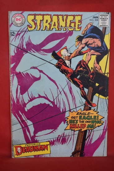 STRANGE ADVENTURES #208 | DEADMAN - HOW MANY TIMES CAN A GUY DIE? | NEAL ADAMS/JACK MILLER - 1968