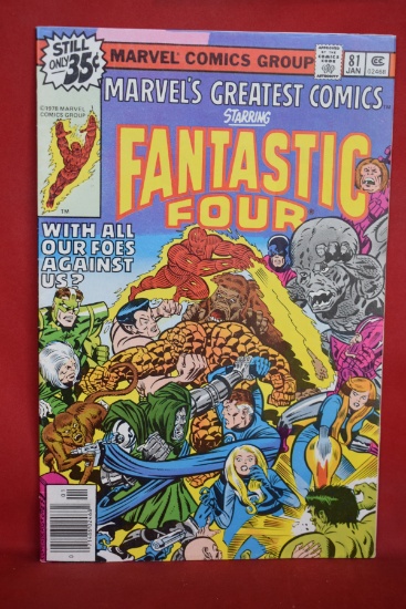 MARVEL'S GREATEST COMICS #81 | THE LONG JOURNEY HOME | KUPPERBERG/KIRBY - 1979
