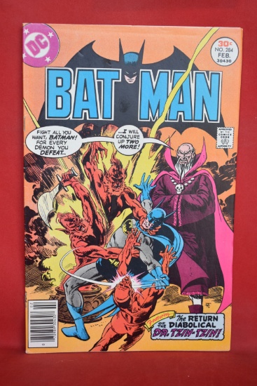 BATMAN #284 | 1ST NEW DC LOGO ON BATMAN TITLE | APARO - 1977