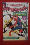 AMAZING SPIDERMAN #16 | KEY 4TH APP DAREDEVIL, 1ST MEETING OF SPIDERMAN/DAREDEVIL! | DITKO - 1964