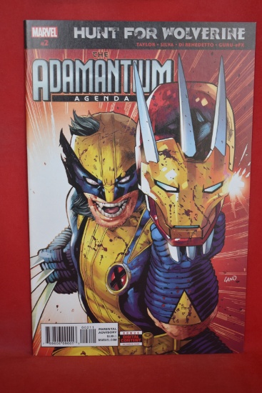 ADAMANTIUM AGENDA #2 | GREG LAND COVER ART