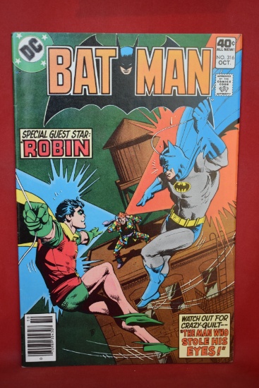 BATMAN #316 | ORIGIN OF CRAZY-QUILT!
