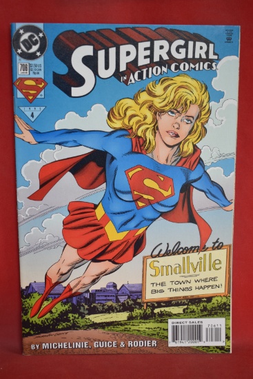 ACTION COMICS #706 | SUPERGIRL - SAVED BY THE BELL! | JACKSON GUICE COVER ART