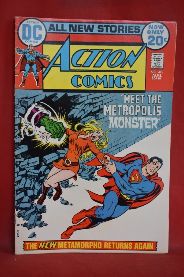 ACTION COMICS #415 | THE MONSTER OF METROPOLIS! | NICK CARDY - 1972