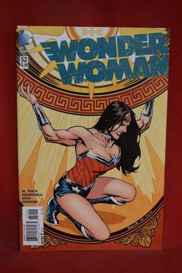 WONDER WOMAN #52 | TO SAVE THE OLYMPIANS! | YANICK PAQUETTE COVER ART