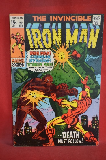 IRON MAN #22 | DEATH OF JANICE CORD! | GEORGE TUSKA - 1970