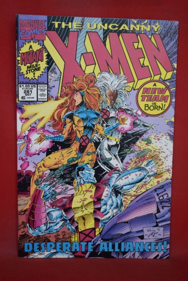 UNCANNY X-MEN #281 | 1ST APP OF TREVOR FITZROY! | PORTACIO WRAP COVER