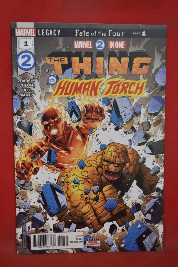 MARVEL TWO IN ONE #1 | THE FATE OF THE FOUR! | GREG LAND/JIM CHEUNG ART