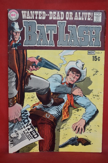 BAT LASH #7 | WANTED DEAD OR ALIVE! | FINAL ISSUE OF SERIES - NICK CARDY - 1969