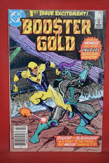 BOOSTER GOLD #1 | 1ST APP OF BOOSTER GOLD, 1ST SKEETS, 1ST BLACKGUARD - NEWSSTAND!