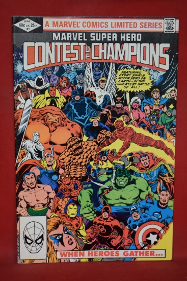 CONTEST OF CHAMPIONS #1 | 1ST MARVEL LIMITED SERIES, 1ST APPEARANCES!
