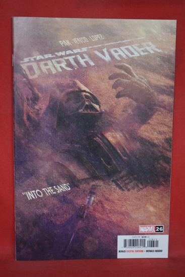 STAR WARS: DARTH VADER #26 | INTO THE SAND | RAFAELE LENCO COVER ART