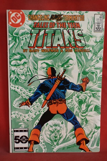 TALES OF THE TEEN TITANS #55 | COVER ART FEATURING DEATHSTROKE!