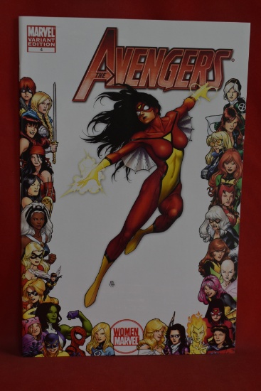 AVENGERS #4 | 1:15 JIM CHEUNG WOMEN OF MARVEL VARIANT