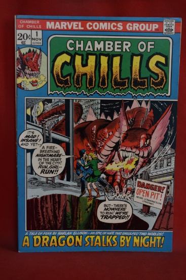 CHAMBER OF CHILLS #1 | PREMIERE ISSUE - MOON OF MADNESS - GIL KANE - 1972