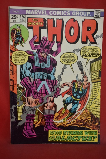 THOR #226 | 2ND APP OF FIRELORD! | WHO STANDS WITH GALACTUS!? | JOHN ROMITA SR - 1974