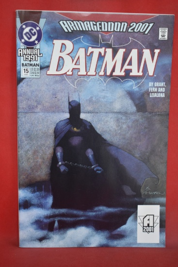 BATMAN ANNUAL #15 | THE LAST BATMAN STORY | ALAN GRANT & STEVE LEIALOHA