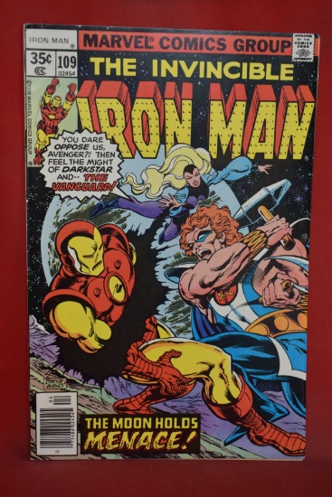 IRON MAN #109 | 1ST APP OF THE 5TH CRIMSON DYNAMO, 1ST APP OF VANGUARD!