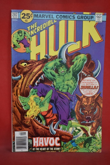 HULK #202 | HAVOC AT THE HEART OF THE ATOM! | BUCKLER/ROMITA - 1976