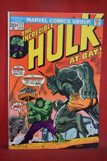 HULK #171 | CLASSIC BATTLE OF HULK VS ABOMINATION AND RHINO!