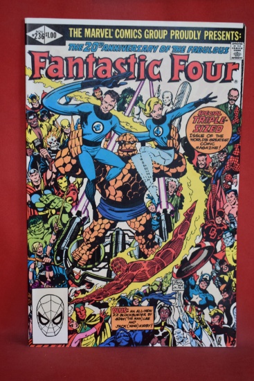 FANTASTIC FOUR #236 | 20TH ANNIVERSARY OF THE FANTASTIC FOUR | *SIGNED BY JOHN BYRNE*