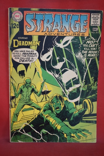 STRANGE ADVENTURES #215 | KEY 1ST APP OF SENSEI, 1ST APP OF HOOK! | NEAL ADAMS - 1968