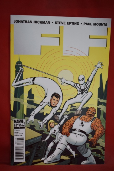 FF #1 | 1ST FUTURE FOUNDATION TEAM, DEBUT OF SPIDERMAN'S FUTURE FOUNDATION SUIT - GOLDBERG VARIANT!