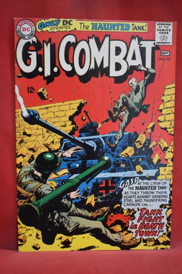 GI COMBAT #113 | TANK FIGHT IN DEATH TOWN! | RUSS HEATH - 1965