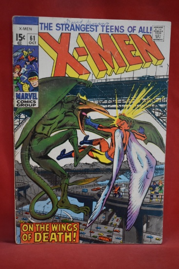 X-MEN #61 | KEY 2ND APP OF SAURON! | *STAPLES SOLID, SEE PICS*