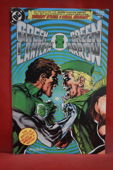 GREEN LANTERN/GREEN ARROW #1 | PREMIERE ISSUE - NEAL ADAMS WRAPAROUND COVER