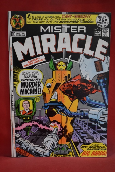 MISTER MIRACLE #5 | 2ND APP OF BIG BARDA, 1ST APP OF VIRMAN VUNDABAR - KIRBY - 1971