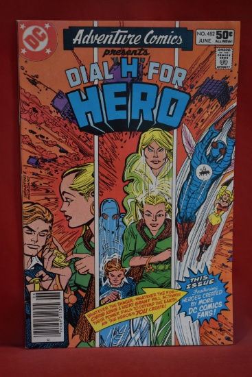ADVENTURE COMICS #482 | BY THE LIGHT OF THE SILVERSMITH! | INFANTINO/GIORDANO