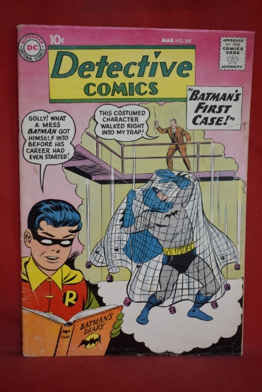 DETECTICE COMICS #265 | KEY ORIGIN OF BATMAN RETOLD! | MOLDOFF/SWAN - 1959