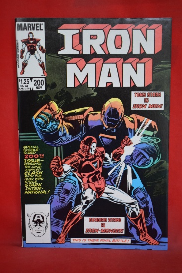 IRON MAN #200 | DEATH OF OBADIAH STANE AND THE IRON MONGER!