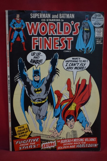 WORLDS FINEST #211 | FUGITIVE FROM THE STARS! | CLASSIC NEAL ADAMS - 1972